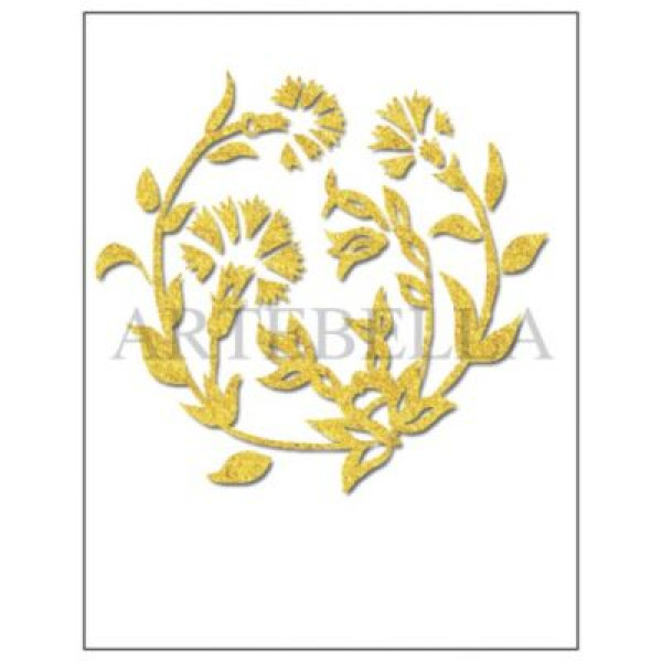 TRANSFER GOLOR 17X24CM 2708-GOLD ARTEBELLA