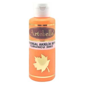 ΑΚΡΥΛΙΚΟ No 3003  ΠΟΡΤΟΚΑΛΙ 130CC  ARTEBELLA