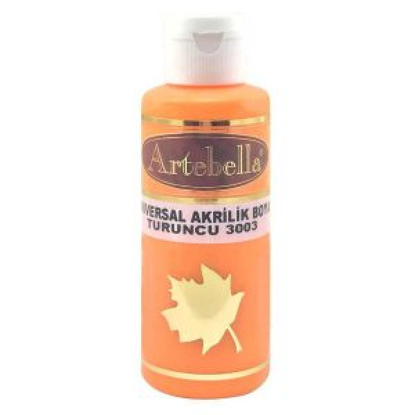 ΑΚΡΥΛΙΚΟ No 3003  ΠΟΡΤΟΚΑΛΙ 130CC  ARTEBELLA