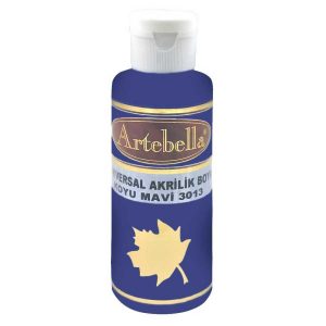 ΑΚΡΥΛΙΚΟ No 3013  ΣΚΟΥΡΟ ΜΠΛΕ 130CC  ARTEBELLA