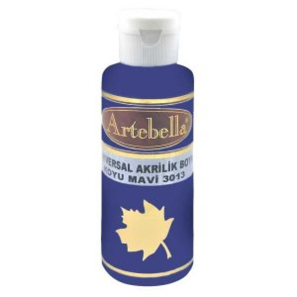 ΑΚΡΥΛΙΚΟ No 3013  ΣΚΟΥΡΟ ΜΠΛΕ 130CC  ARTEBELLA