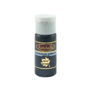 ΑΚΡΥΛΙΚΟ No 3019 ΜΑΥΡΟ 30CC  ARTEBELLA