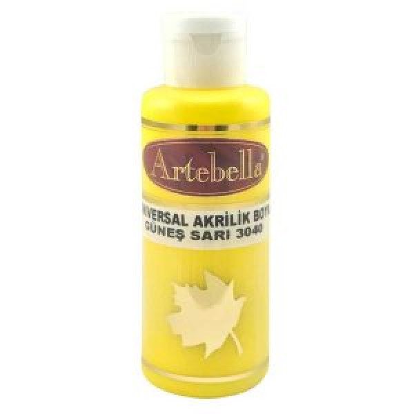 ΑΚΡΥΛΙΚΟ No 3040 ΚΙΤΡΙΝΟ ΑΝΟΙΧΤΟ 130CC ARTEBELLA
