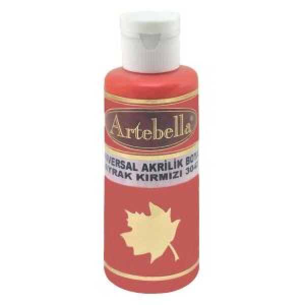ΑΚΡΥΛΙΚΟ No 3042 ΚΟΚΚΙΝΟ ΕΝΤΟΝΟ 130CC ARTEBELLA