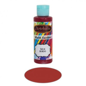ΑΚΡΥΛΙΚΟ MULTISURFACE No 3414 ΜΠΟΡΝΤΟ 130CC ARTEBELLA