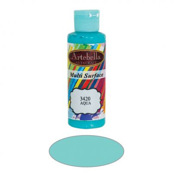 ΑΚΡΥΛΙΚΟ MULTISURFACE No 3420 AQUA 130CC ARTEBELLA