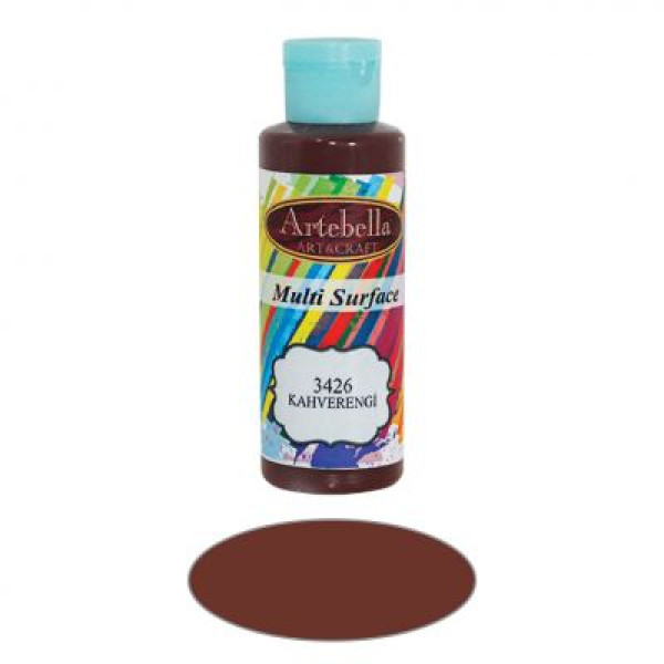 ΑΚΡΥΛΙΚΟ MULTISURFACE No 3426 ΚΑΦΕ 130CC ARTEBELLA