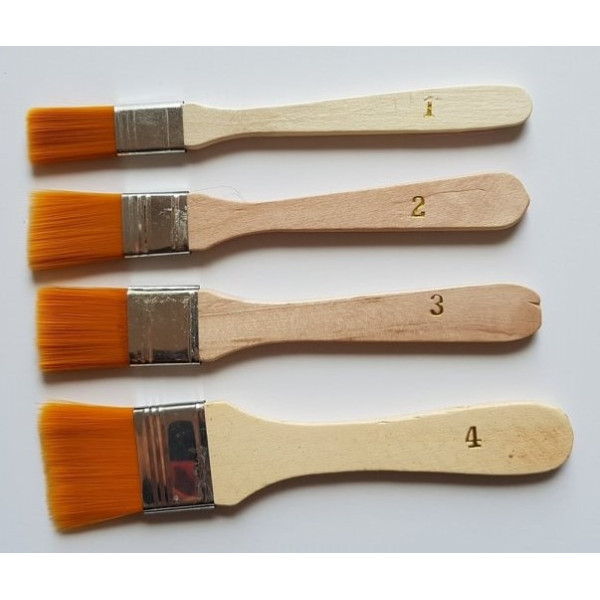 ΠΙΝΕΛΟ ΠΛΑΚΕ ΚΟΝΤΟ ΠΟΡΤΟΚΑΛΙ ΤΡΙΧΑ 1CM ARTEBELLA