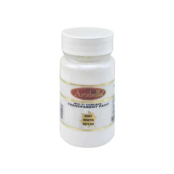 ΧΡΩΜΑΤΑ MULTI SURFACE  ΔΙΑΦΑΝΑ 8001 ΛΕΥΚΟ  90CC