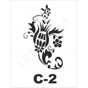 ΣΤΕΝΣΙΛ 15Χ20 C-2 ARTEBELLA ΛΟΥΛΟΥΔΙ