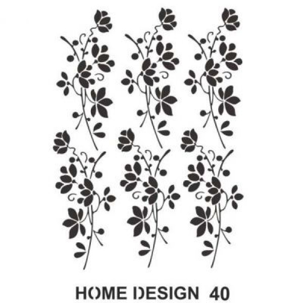 ΣΤΕΝΣΙΛ 35Χ50 HOME DESING STENCILS ARTEBELLA