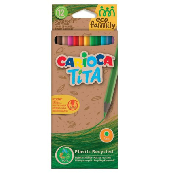 ΞΥΛΟΜΠΟΓΙΕΣ TITA ECO FAMILY ΣΕΤ 12ΤΜΧ CARIOCA
