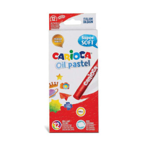 ΛΑΔΟΠΑΣΤΕΛ CARIOCA 43277 10mm 12 ΧΡΩΜΑΤΑ