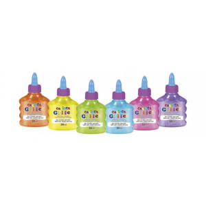 ΚΟΛΛΑ GLITTER NEON 88ML 6ΧΡΩΜΑΤΑ CARIOCA