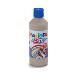 ΑΚΡΥΛΙΚΑ CARIOCA 250ML SILVER
