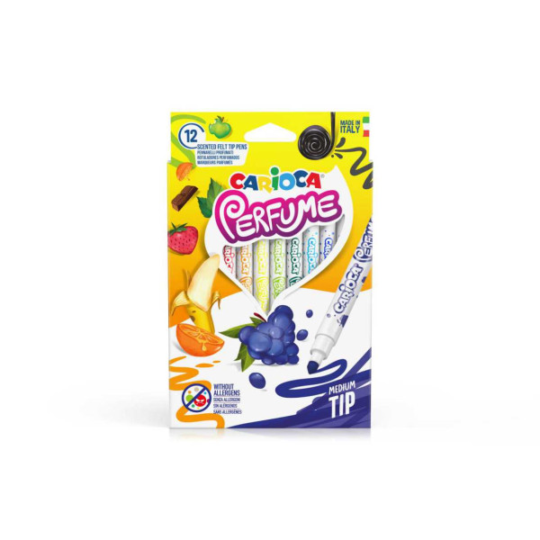 ΜΑΡΚΑΔΟΡΟΙ ΖΩΓΡΑΦΙΚΗΣ CARIOCA PERFUME 12ΧΡΩΜΑΤΑ ΑΡΩΜΑΤΙΚΟΙ
