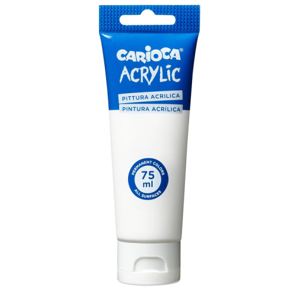 ΑΚΡΥΛΙΚΑ CARIOCA 75ML WHITE