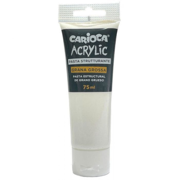 ΠΑΣΤΑ ΑΚΡΥΛΙΚΗ  CARIOCA 75ML GRANA GROSSA