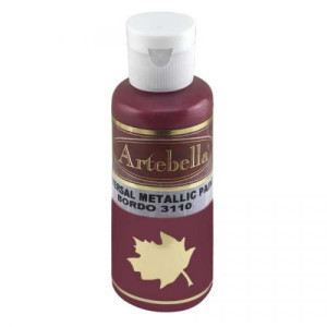 ΑΚΡΥΛΙΚΟ ΜΕΤΑΛΛΙΚΟ No 3110 ΜΠΟΡΝΤΟ 130CC ARTEBELLA ΑΚΡΥΛΙΚΟ ΜΕΤΑΛΛΙΚΟ No 3110 ΜΠΟΡΝΤΟ 130CC ARTEBELLA