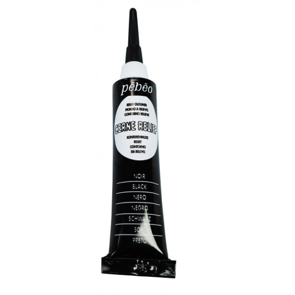 ΠΕΡΙΓΡΑΜΜΑ CERNE RELIEF 20ML BLACK PEBEO