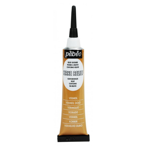 ΠΕΡΙΓΡΑΜΜΑ CERNE RELIEF 20ML VERMEIL GOLD PEBEO