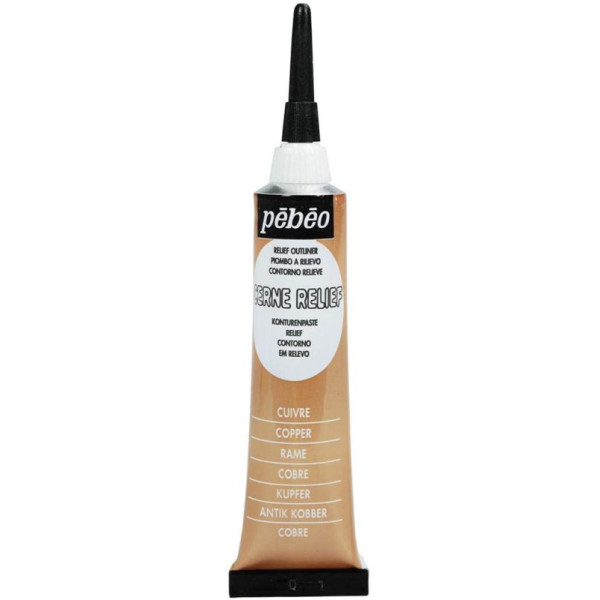 ΠΕΡΙΓΡΑΜΜΑ CERNE RELIEF 20ML COPPER PEBEO