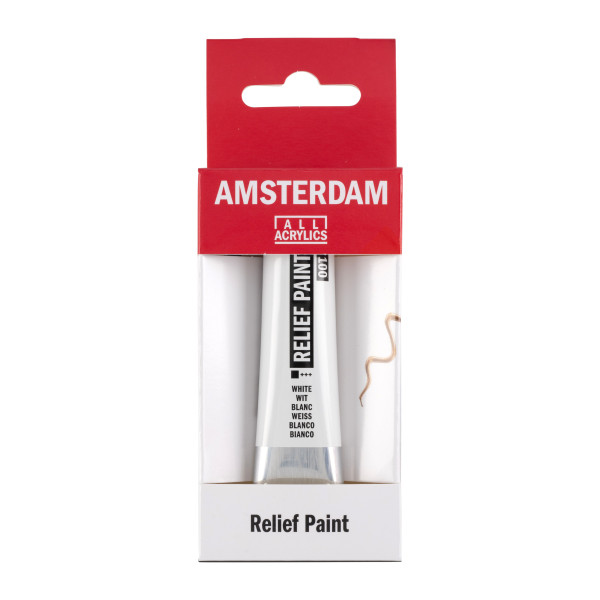 ΠΕΡΙΓΡΑΜΜΑ RELIEF 20ML 100 ΑΣΠΡΟ AMSTERDAM