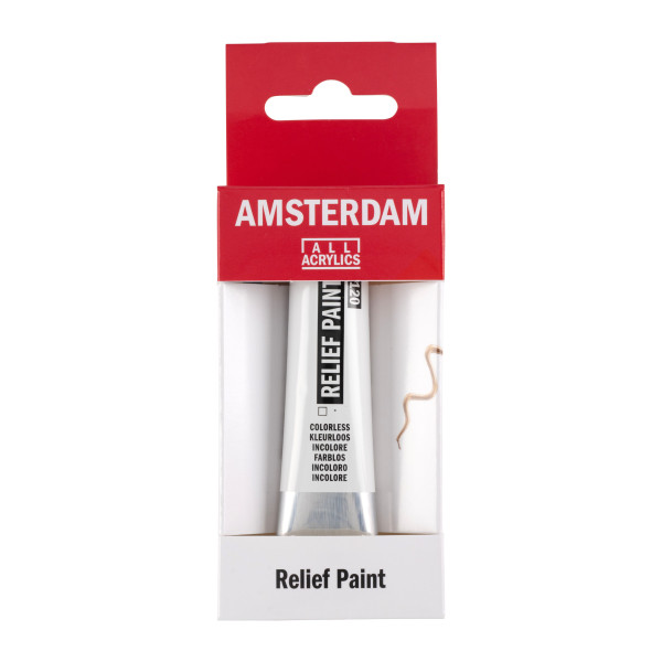 ΠΕΡΙΓΡΑΜΜΑ RELIEF 20ML 120 ΔΙΑΦΑΝΕΣ AMSTERDAM