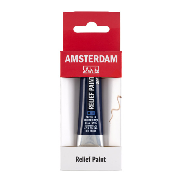 ΠΕΡΙΓΡΑΜΜΑ RELIEF 20ML 502 DEEP BLUE AMSTERDAM