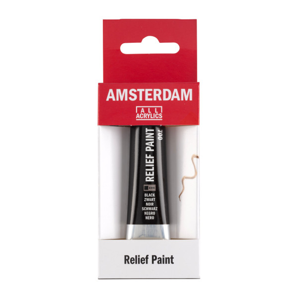 ΠΕΡΙΓΡΑΜΜΑ RELIEF 20ML 700 BLACK AMSTERDAM