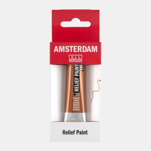 ΠΕΡΙΓΡΑΜΜΑ AMSTERDAM RELIEF 20ml 811 Bronze ΠΕΡΙΓΡΑΜΜΑ AMSTERDAM RELIEF 20ml 811 Bronze