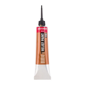 ΠΕΡΙΓΡΑΜΜΑ AMSTERDAM RELIEF 20ml 811 Bronze ΠΕΡΙΓΡΑΜΜΑ AMSTERDAM RELIEF 20ml 811 Bronze