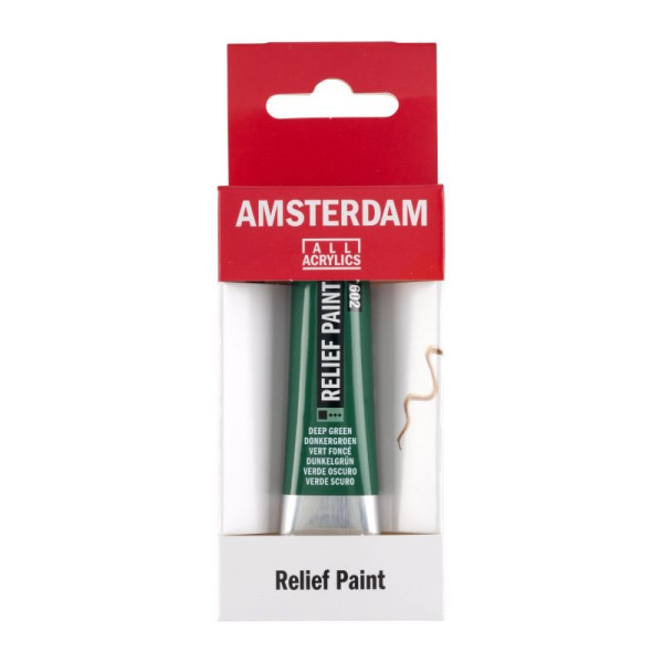 ΠΕΡΙΓΡΑΜΜΑ AMSTERDAM RELIEF 20ml 602 Deep Green