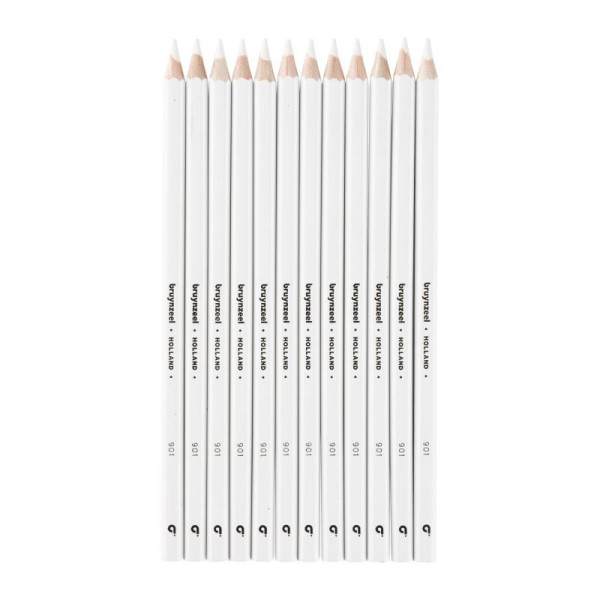 BRUYNZEEL SUPER COLOR PENCILS Νο.01 WHITE