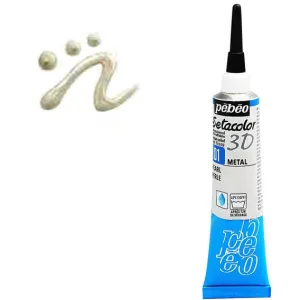 ΠΕΡΙΓΡΑΜΜΑΤΑ ΥΦΑΣΜΑΤΟΣ Pearl METAL EFFECT 20ml SETACOLOR 3D ΠΕΡΙΓΡΑΜΜΑΤΑ ΥΦΑΣΜΑΤΟΣ Pearl METAL EFFECT 20ml SETACOLOR 3D