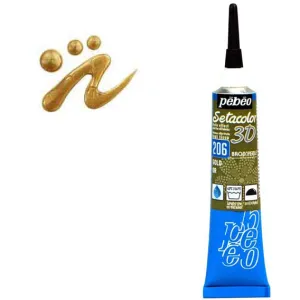 ΠΕΡΙΓΡΑΜΜΑΤΑ ΥΦΑΣΜΑΤΟΣ Gold PERLE EFFECT 20ml SETACOLOR 3D ΠΕΡΙΓΡΑΜΜΑΤΑ ΥΦΑΣΜΑΤΟΣ Gold PERLE EFFECT 20ml SETACOLOR 3D
