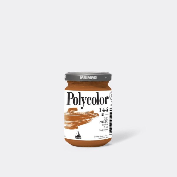 ΑΚΡΥΛΙΚΟ ΧΡΩΜΑ POLYCOLOR 144 Pale Gold 140ml MAIMERI