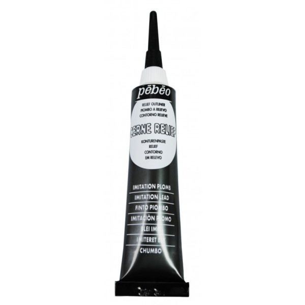 ΠΕΡΙΓΡΑΜΜΑ CERNE RELIEF 20ML IMITATION LEAD PEBEO