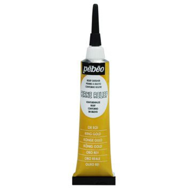 ΠΕΡΙΓΡΑΜΜΑ CERNE RELIEF 20ML KING GOLD PEBEO