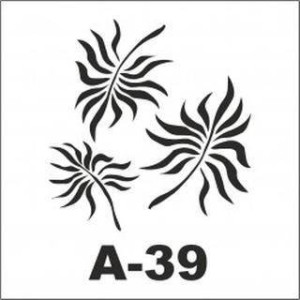 ΣΤΕΝΣΙΛ 20Χ20 A-39 ARTEBELLA ΦΤΕΡΕΣ-ΦΥΛΛΑ