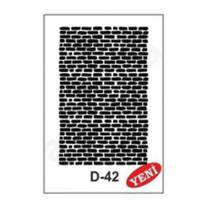 ΣΤΕΝΣΙΛ 20Χ30 D-42 ARTEBELLA ΤΟΥΒΛΑΚΙΑ