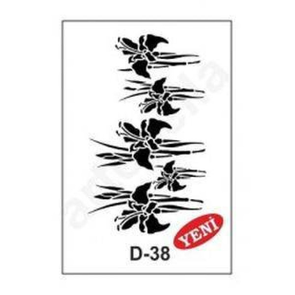 ΣΤΕΝΣΙΛ 20Χ30 D-38 ARTEBELLA ΛΟΥΛΟΥΔΙΑ ΚΡΙΝΟΙ