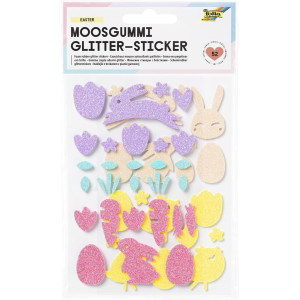 STICKERS ΑΦΡΩΔΕΣ GLITTER ΠΑΣΧΑΛΙΝΑ ΜΟΤΙΦ