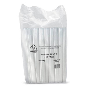 ΚΟΛΛΑ ΣΙΛΙΚΟΝΗΣ ΔΙΑΦΑΝΗ Η12/20cm 50τεμ/1kg