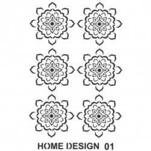 ΣΤΕΝΣΙΛ 35Χ50 HOME DESING STENCILS ARTEBELLA
