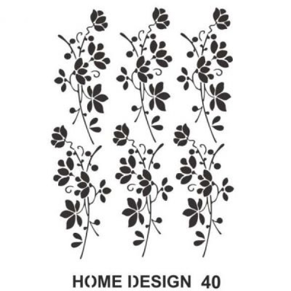 ΣΤΕΝΣΙΛ 35Χ50 HOME DESING STENCILS ARTEBELLA