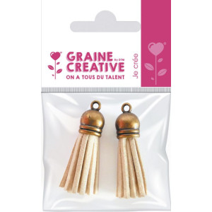 ΣΕΤ ΦΟΥΝΤΑ ΑΠΟ ΔΕΡΜΑ ΛΕΥΚΟ 2ΤΕΜ 4CM