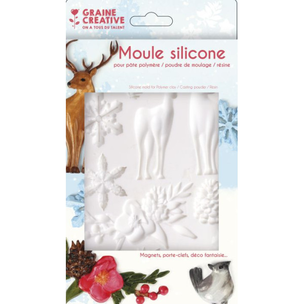 ΚΑΛΟΥΠΙ ΣΙΛΙΚΟΝΗΣ 20Χ13CM ΧΕΙΜΩΝΑΣ