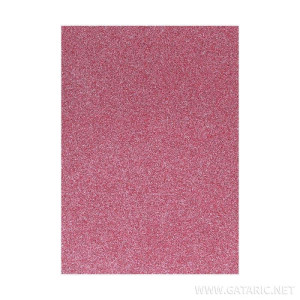 ΑΦΡΩΔΕΣ ΦΥΛΛΟ GLITTER PINK Α4 210x297mm 2,0 mm