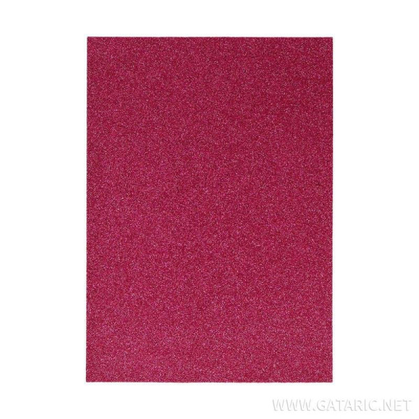 ΑΦΡΩΔΕΣ ΦΥΛΛΟ GLITTER FUCSHIA Α4 210x297mm 2,0 mm